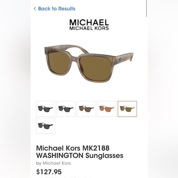 Michael Kors MK2188 WASHINGTON Sunglasses
by Michael Kors - Picture 2 of 5